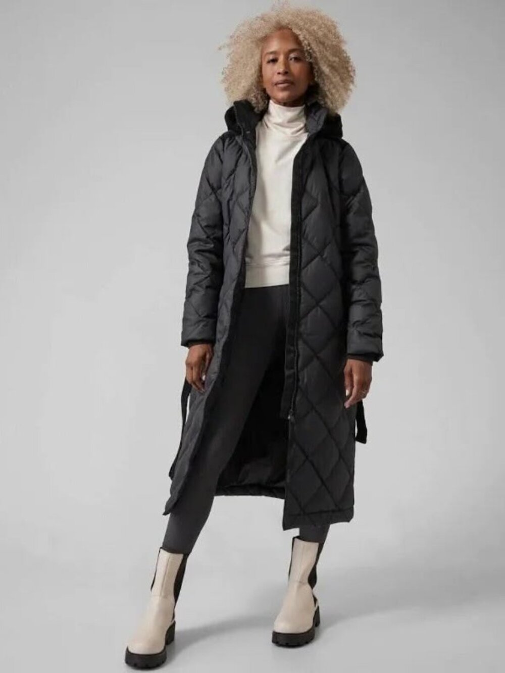 THE BEST WINTER COAT EVER!!!  BLACK XL ATHLETA BOULEVARD COAT!!!